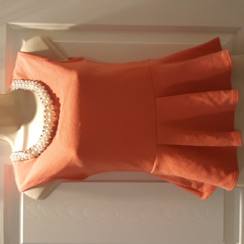Classy peplum top